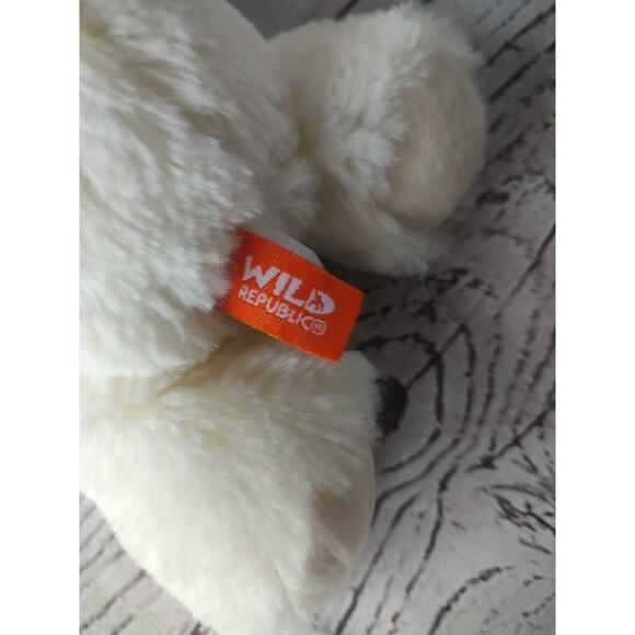 Wild Republic Baby Polar Bear Cub 8 In Realistic Plush Stuffed Animal Toy 1 - Picture 4 of 6